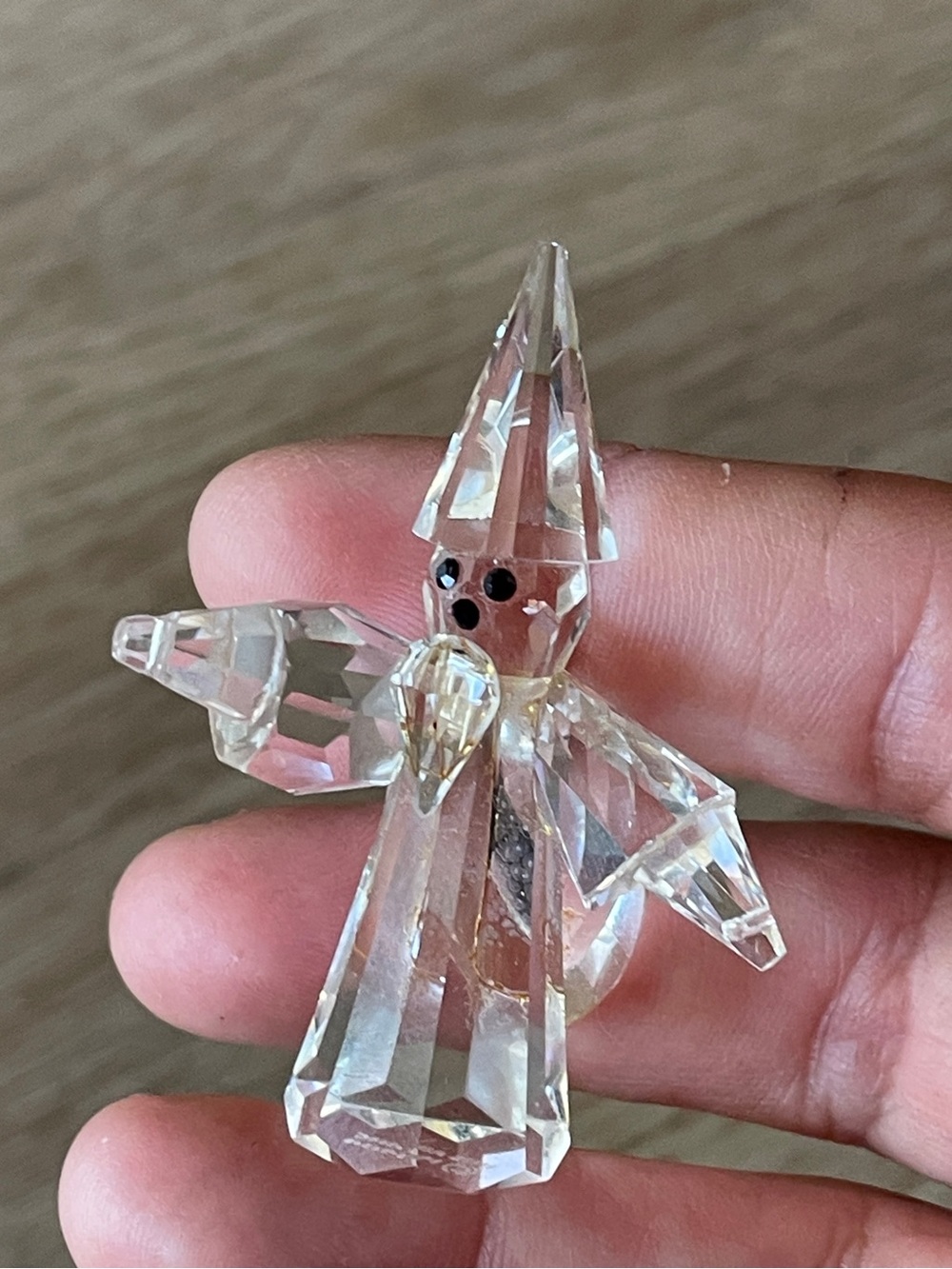 Iris arc faceted glass figurines - sold separate